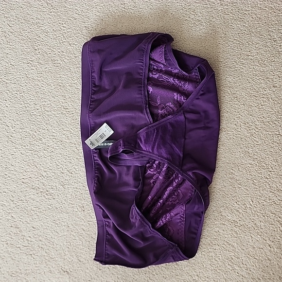 BNWT Torrid Purple High Rise Shaping thong sz 3x - Picture 5 of 14